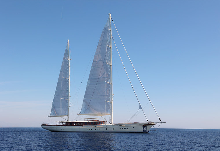 Ares Yachts News Simena Sea Trials Card