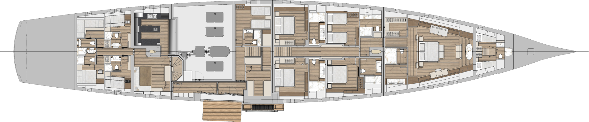 Ares Yachts Simena Lowerdeck Full