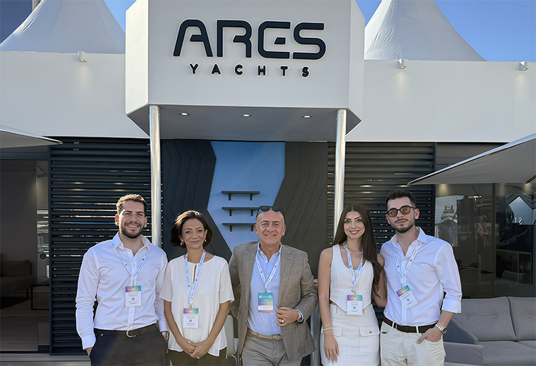 Monaco Yachts Show Aresyachts Aresshipyard Card